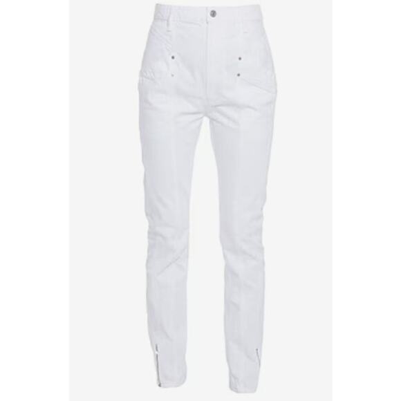 Isabel Marant pants white size 6 - Picture 1 of 9